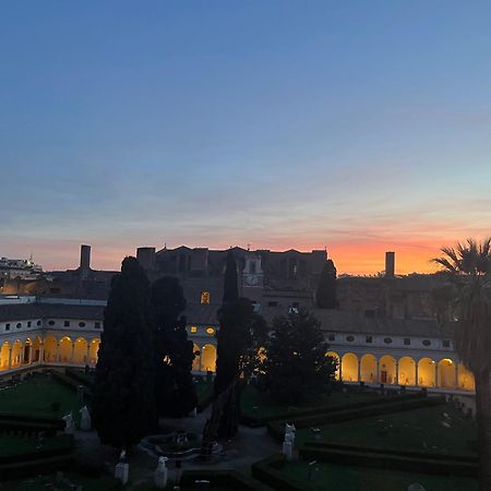Camera X2 Con Magnifica Vista Sul Chiostro Di Michelangelo E Le Terme Di Diocleziano Roma Eksteriør bilde