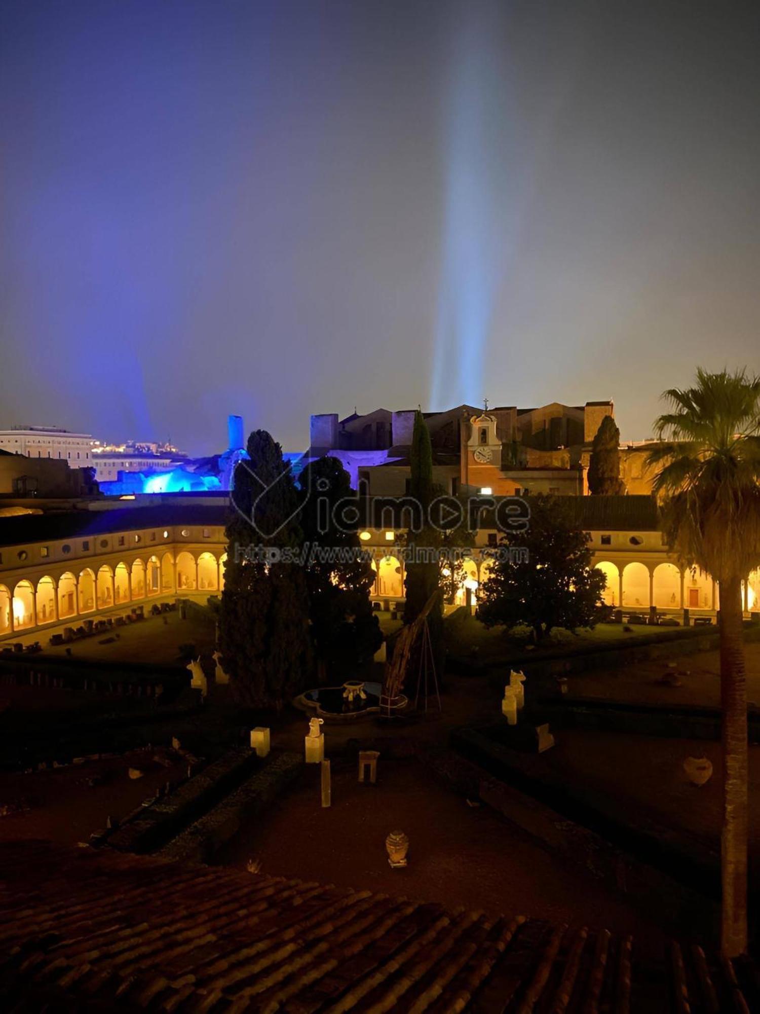 Camera X2 Con Magnifica Vista Sul Chiostro Di Michelangelo E Le Terme Di Diocleziano Roma Eksteriør bilde